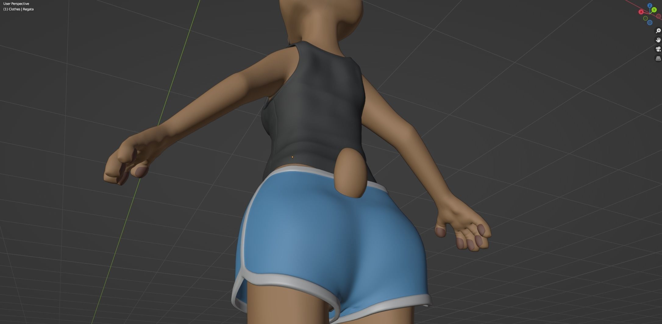 Carly Anthro Rabbit 3D model_88