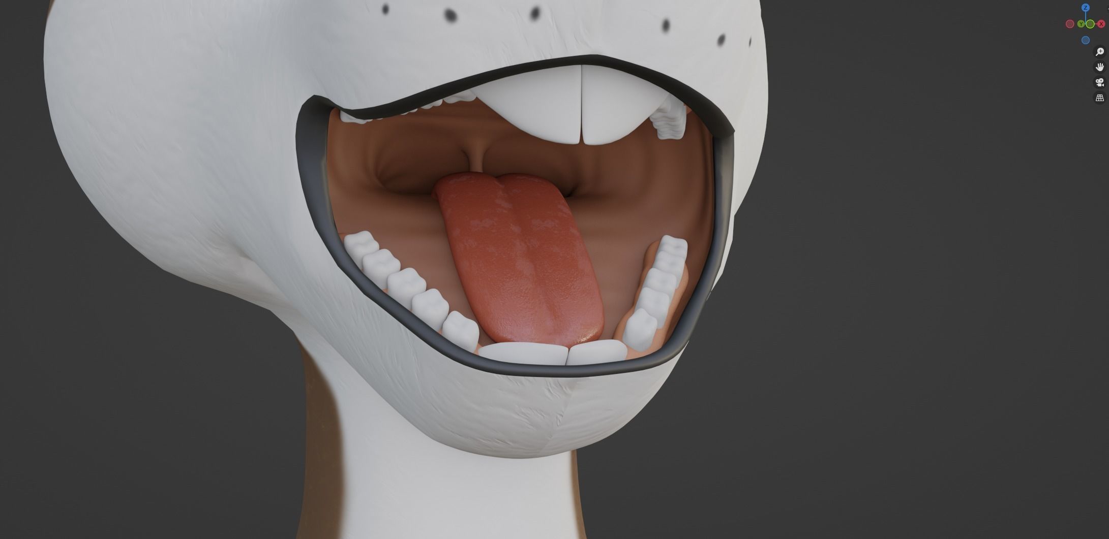 Carly Anthro Rabbit 3D model_101