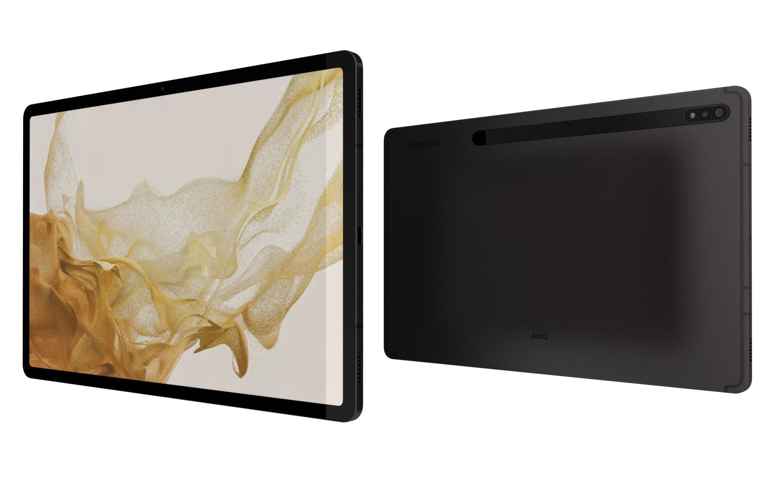 Samsung Galaxy Tab S8 All Colors 3D model_24