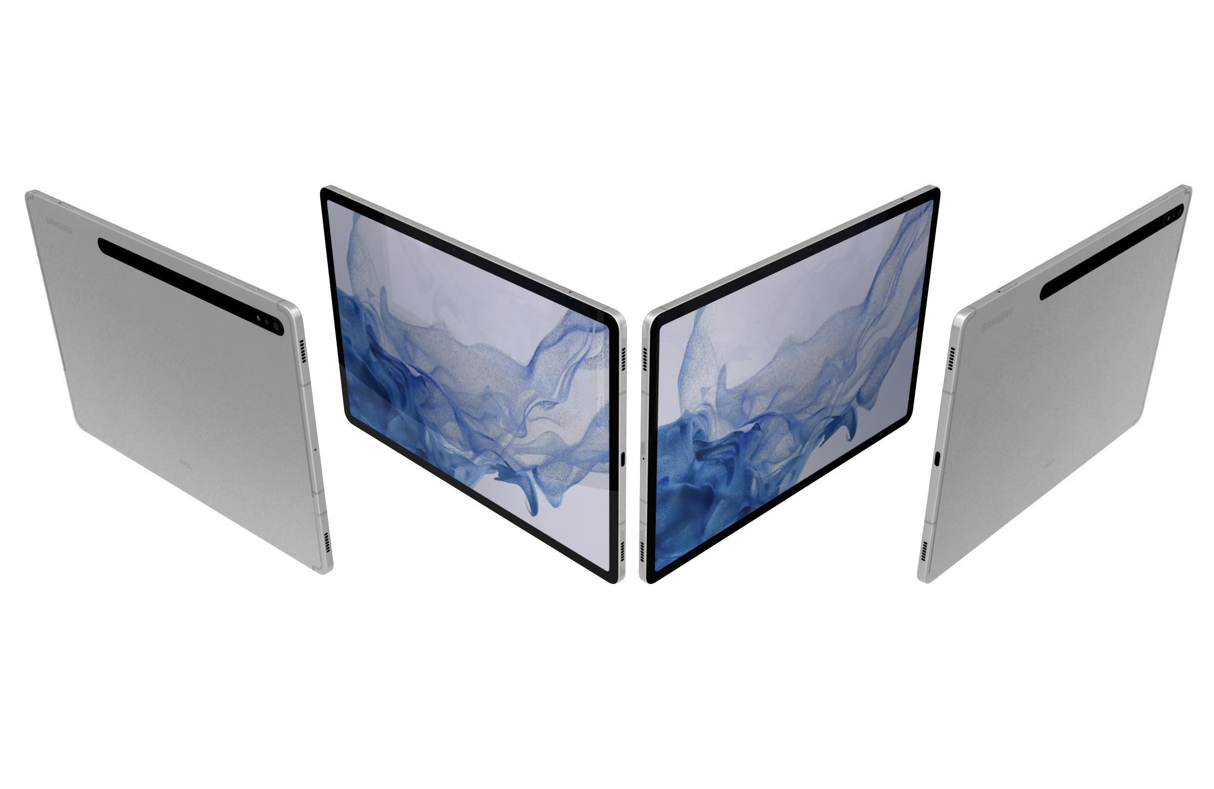Samsung Galaxy Tab S8 All Colors 3D model_17