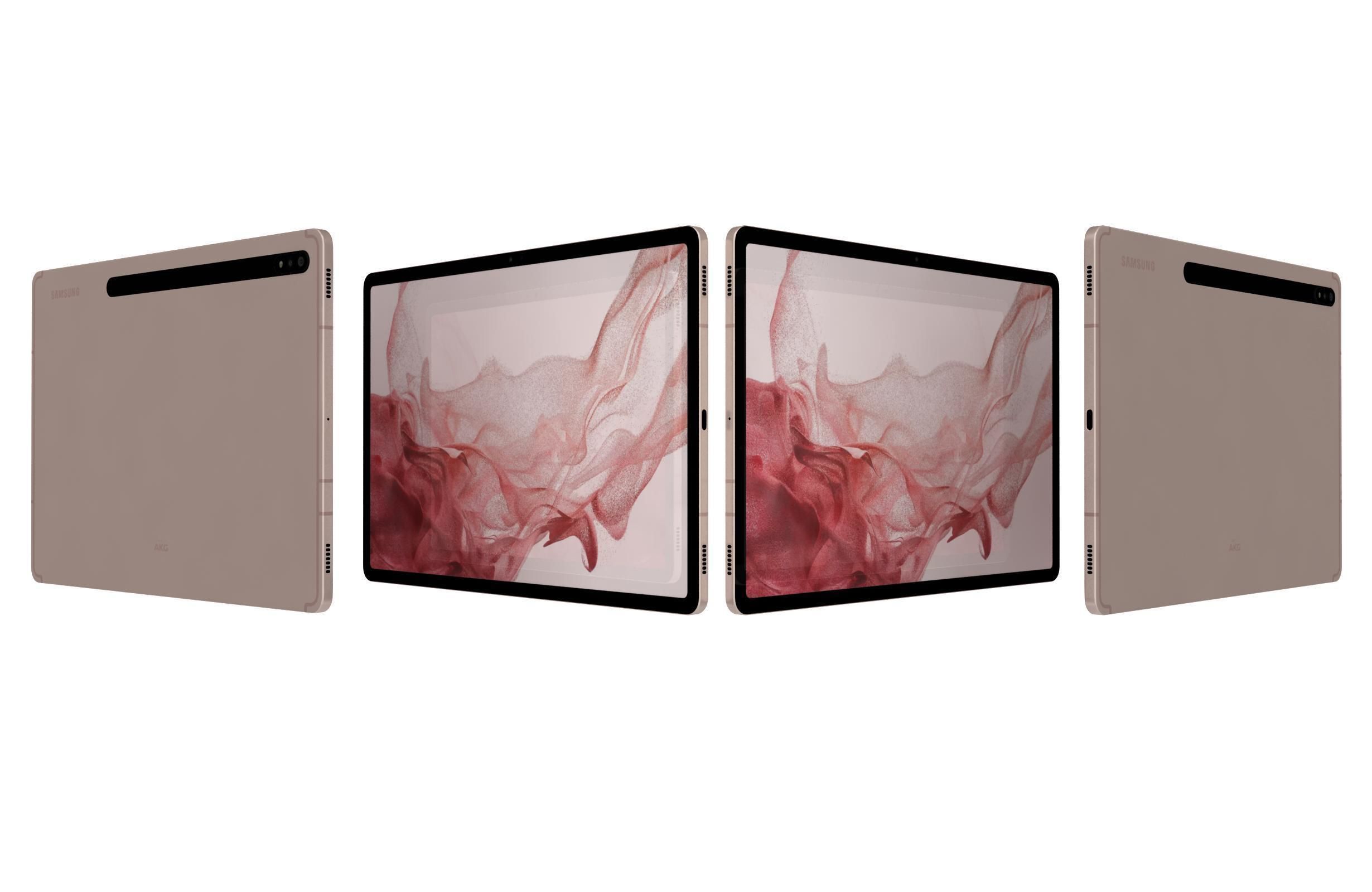 Samsung Galaxy Tab S8 All Colors 3D model_13