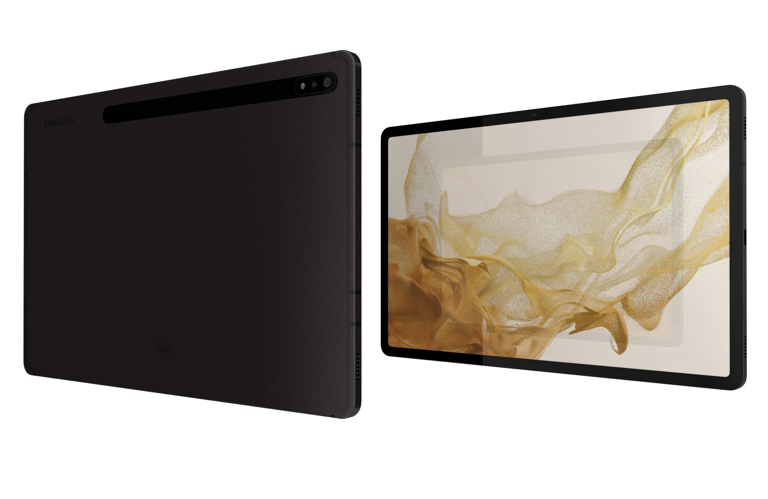 Samsung Galaxy Tab S8 All Colors 3D model_27