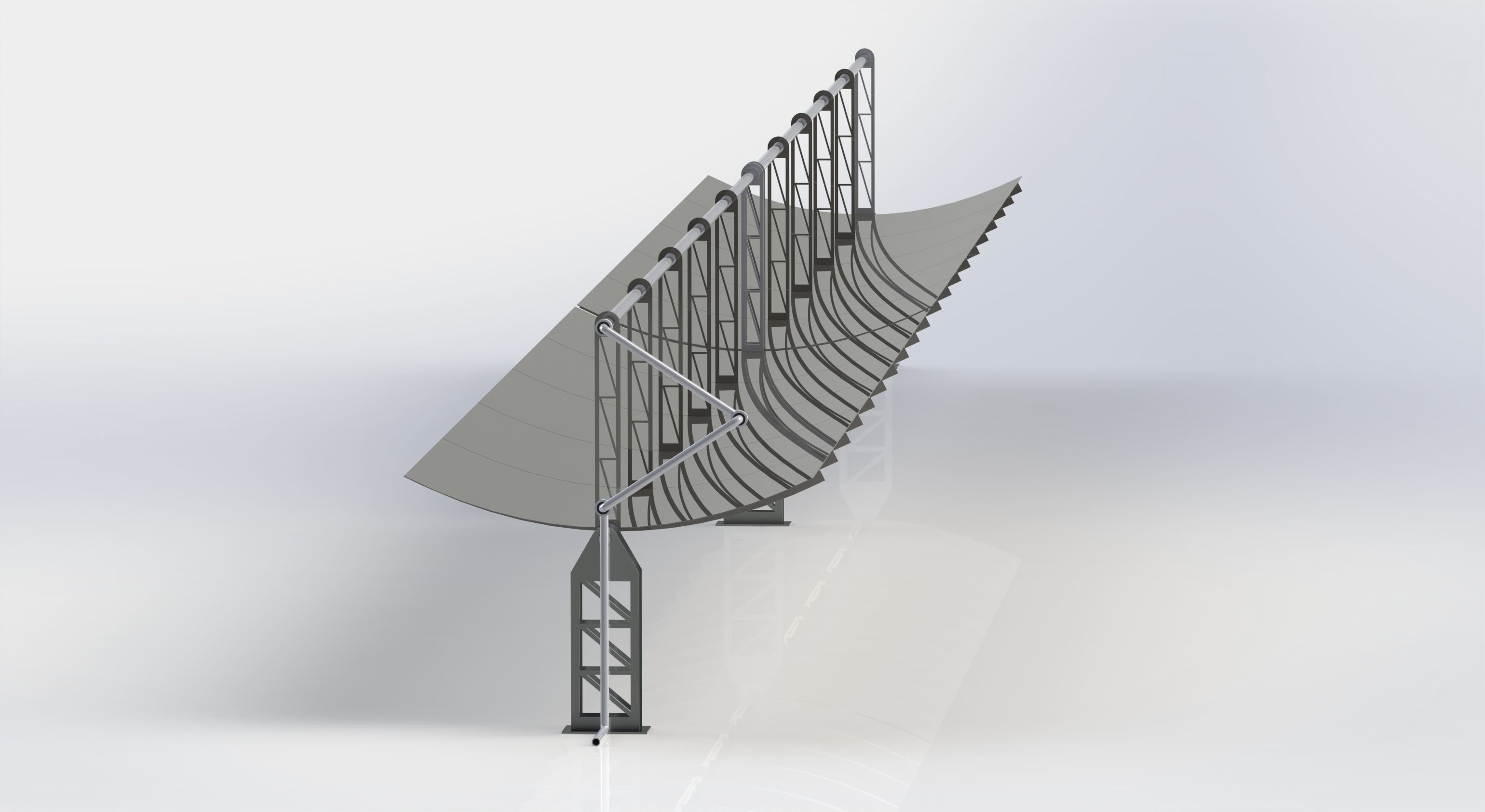 Solar Concentrator 3D model_1