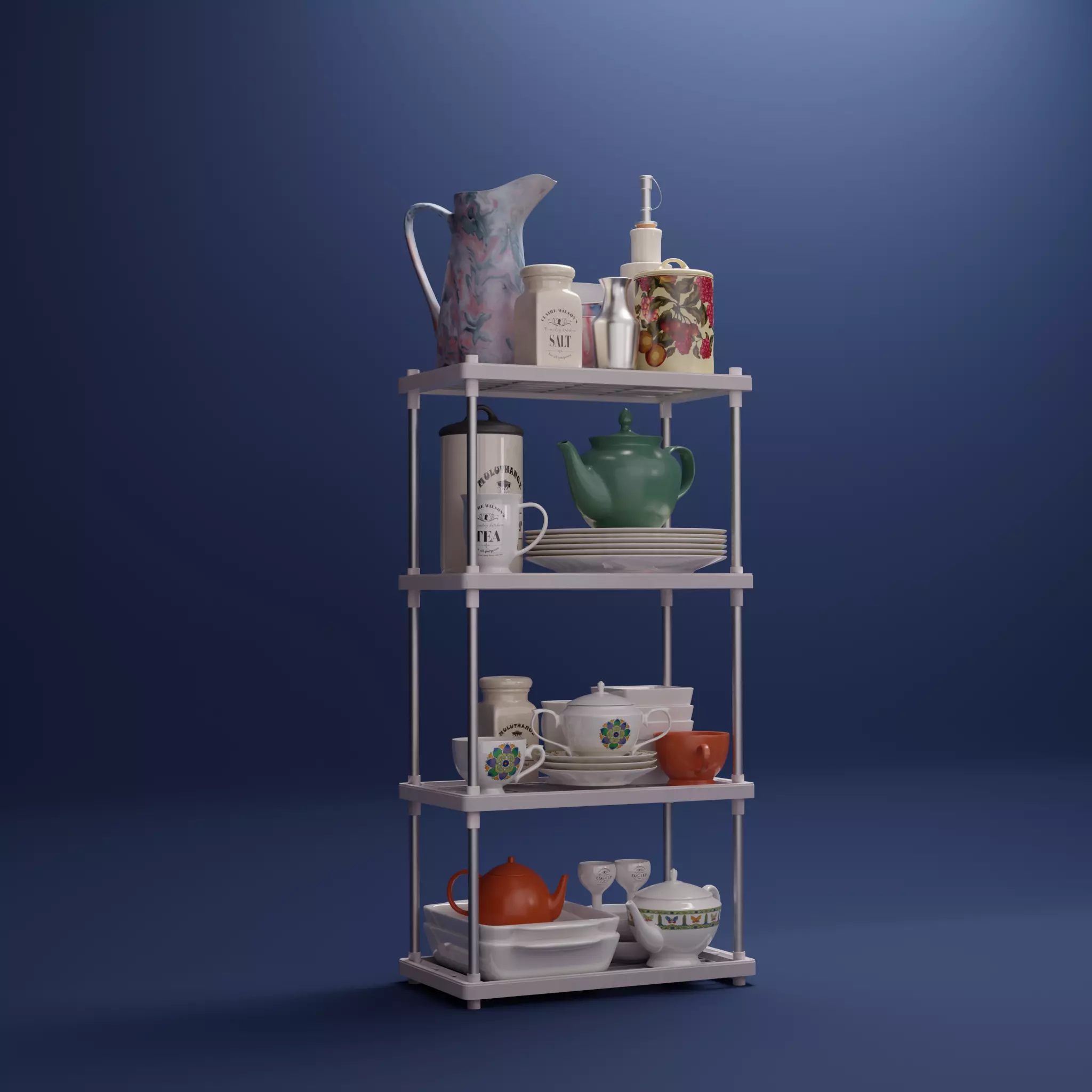 Kitchen Cabinet 3D model