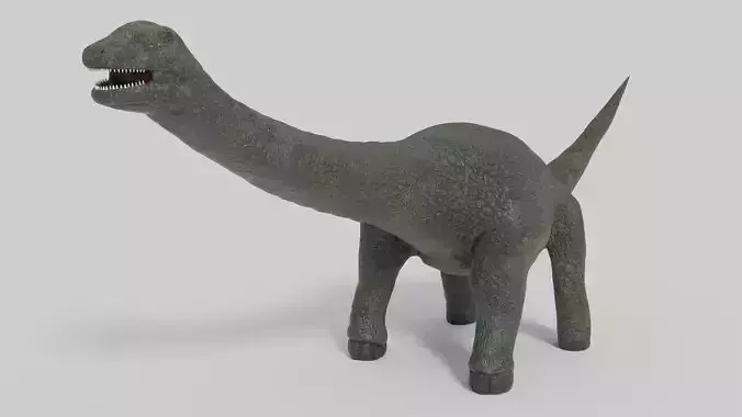 3D Argentinosaurus Model dinosaur statue Low-poly 3D model