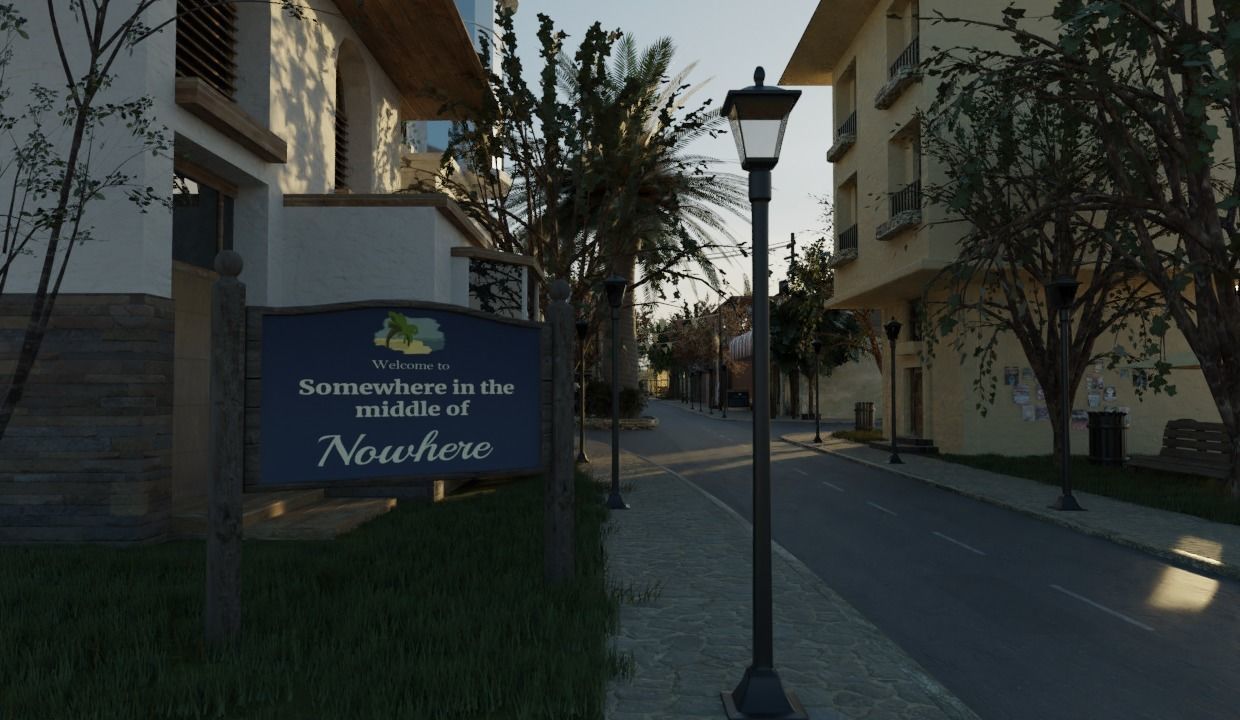 Urban beach and nature areas 3D Model Collection_6