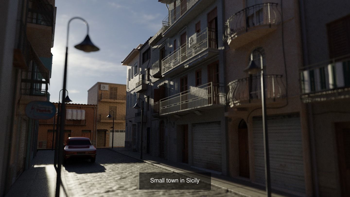 Urban beach and nature areas 3D Model Collection_3