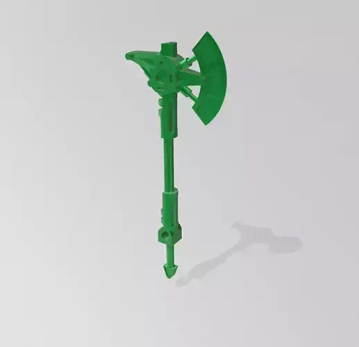 Bionicle Inspired Air Axe 3D Printable Model 3D print model