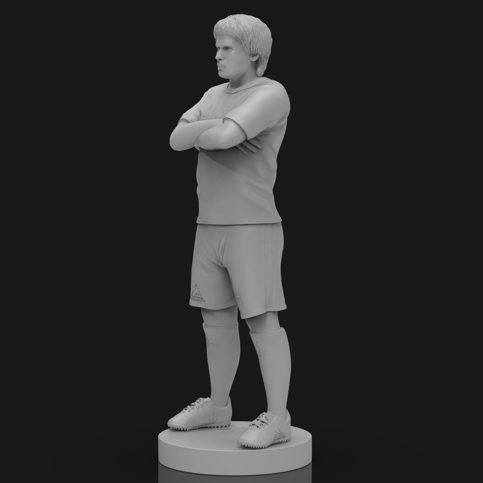 Diego Maradona 3D Printable  3D print model_18