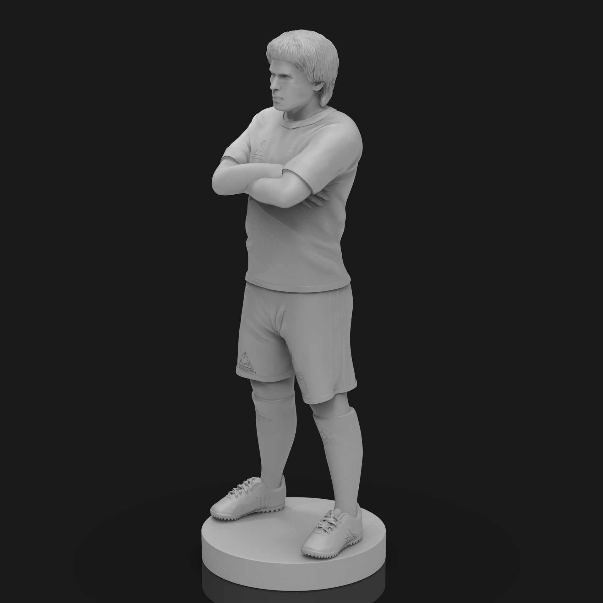 Diego Maradona 3D Printable  3D print model_26