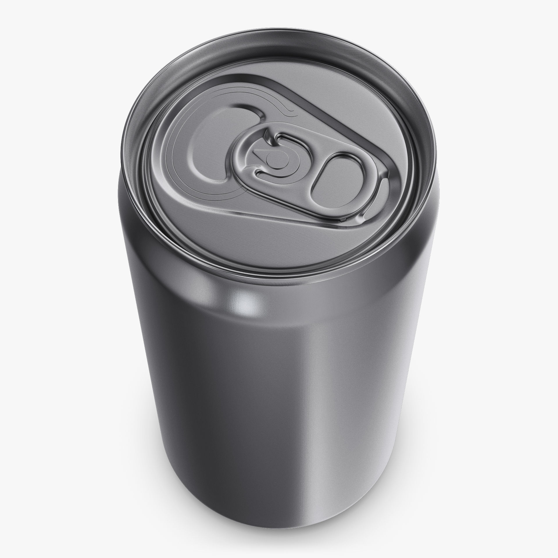 Aluminum Sleek Can 250ml v 1 3D model_2