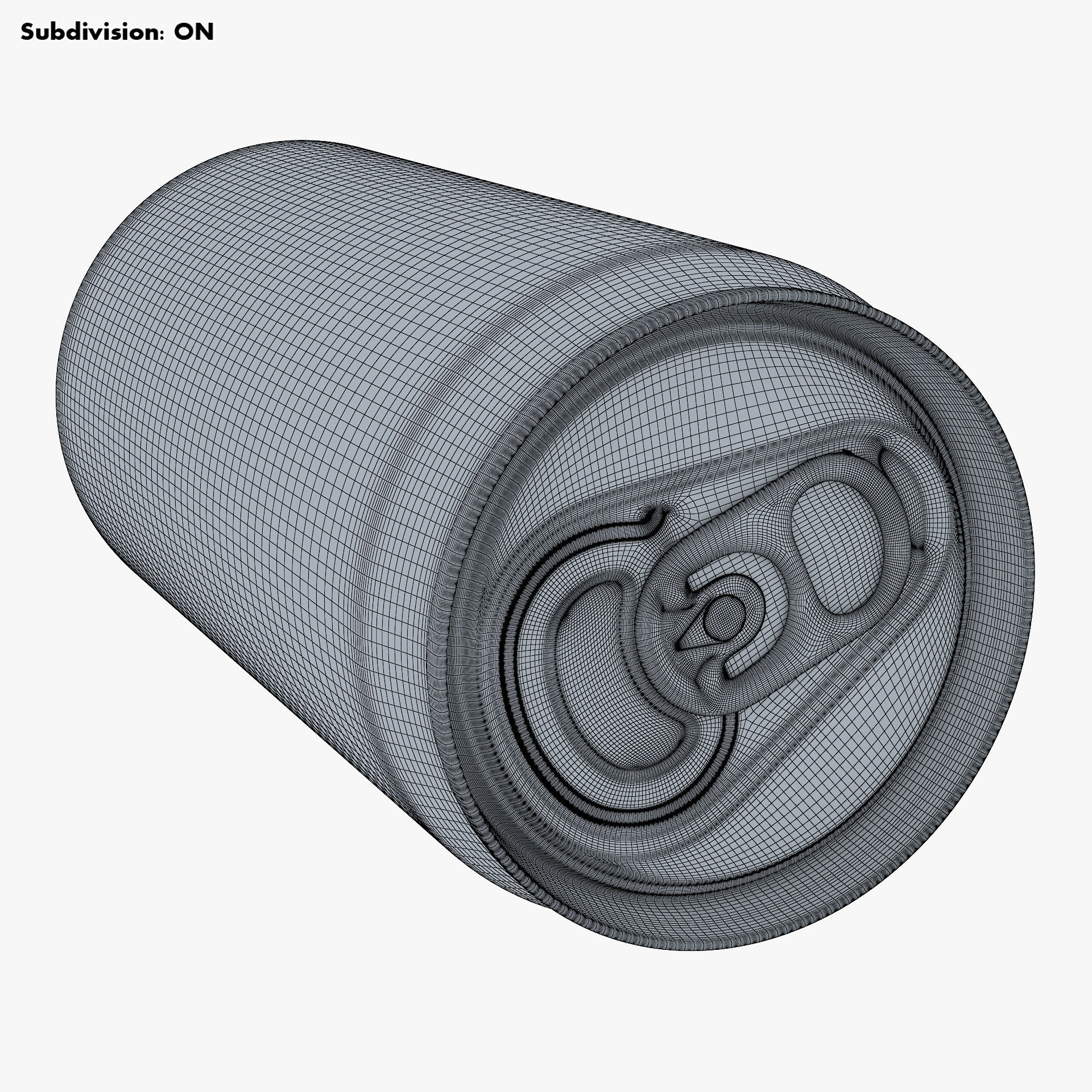 Aluminum Sleek Can 250ml v 1 3D model_20