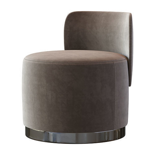 Pouf Andrew Martin 3D model 2