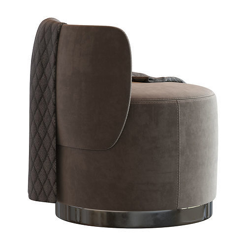 Pouf Andrew Martin 3D model 3
