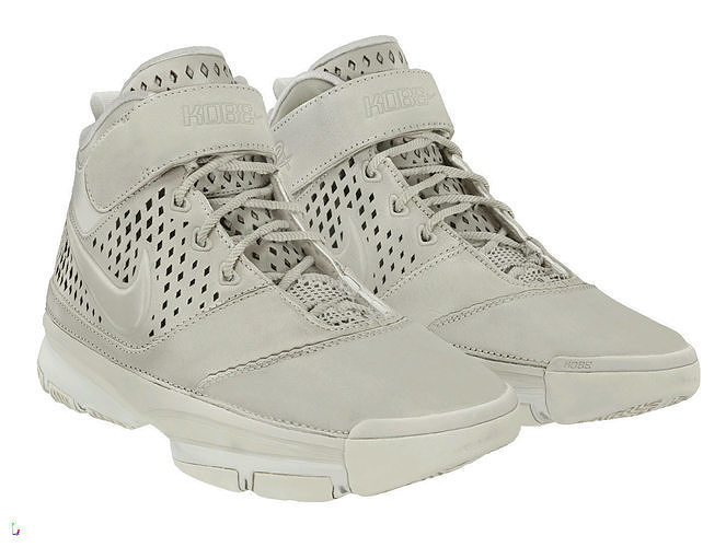 Nike Kobe 2 black mamba collection fade to black 3D model
