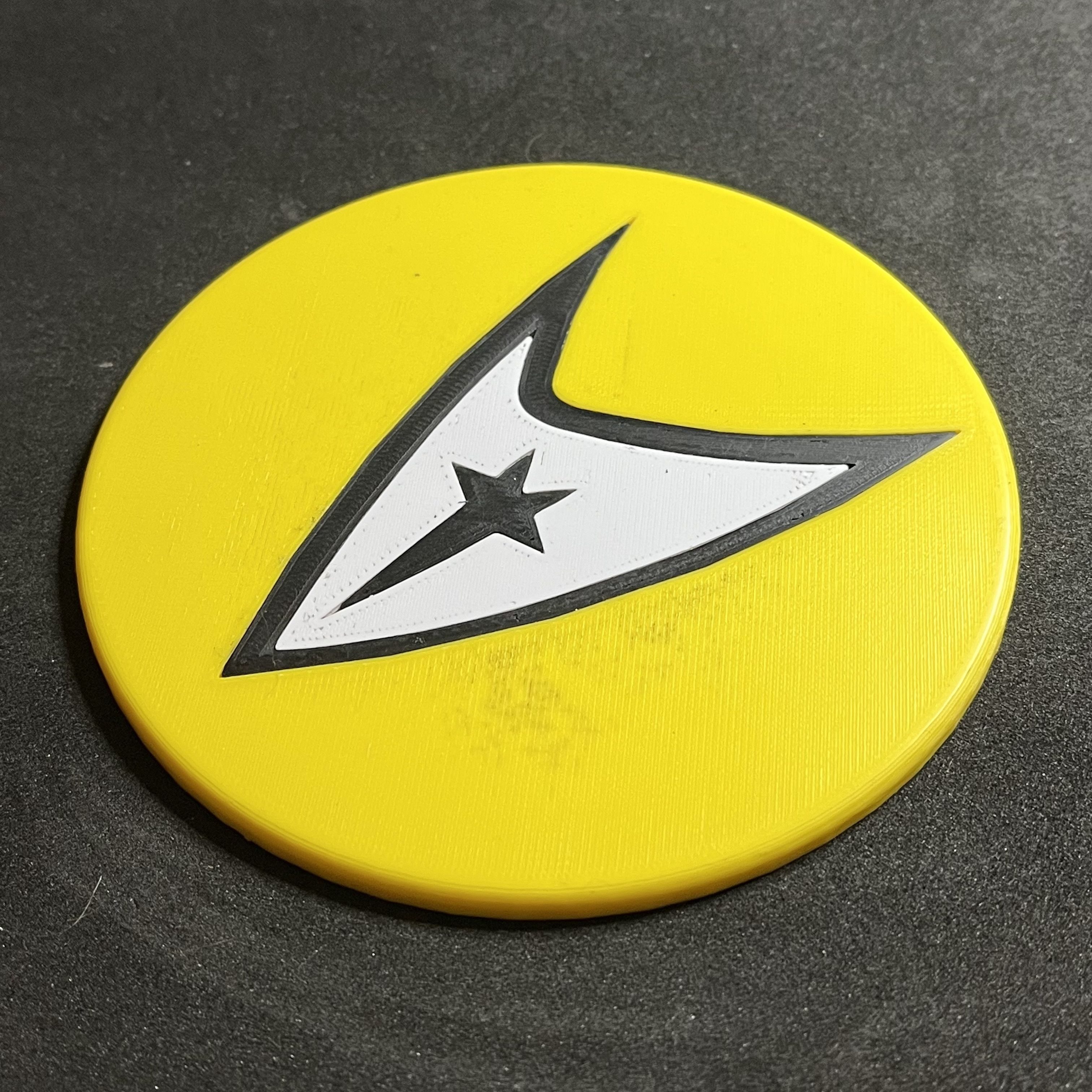 USS Enterprise Command Dept Coaster 3D print model_5
