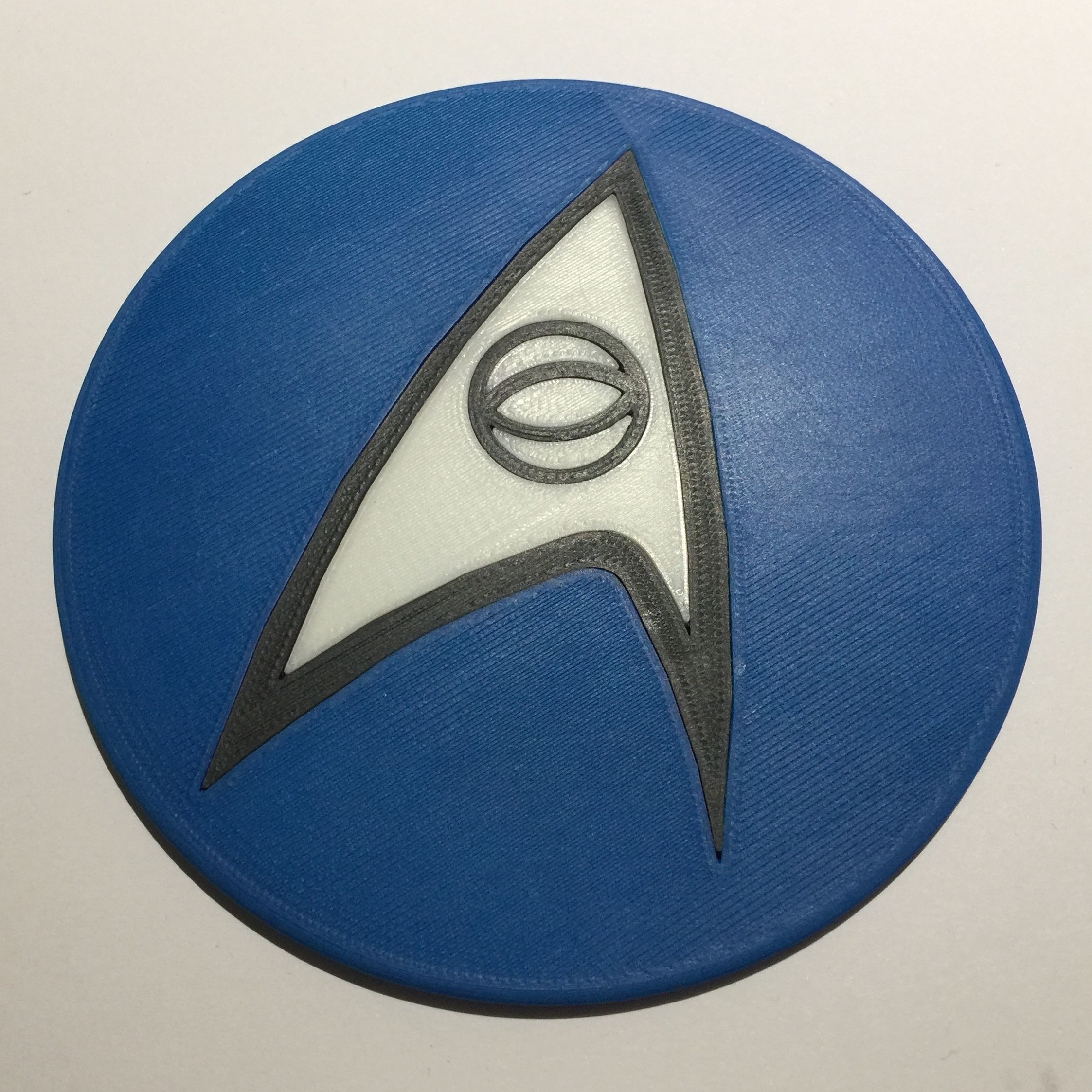 USS Enterprise Science Dept Coaster 3D print model_1