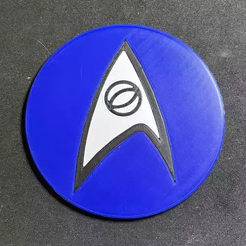 USS Enterprise Science Dept Coaster 3D print model