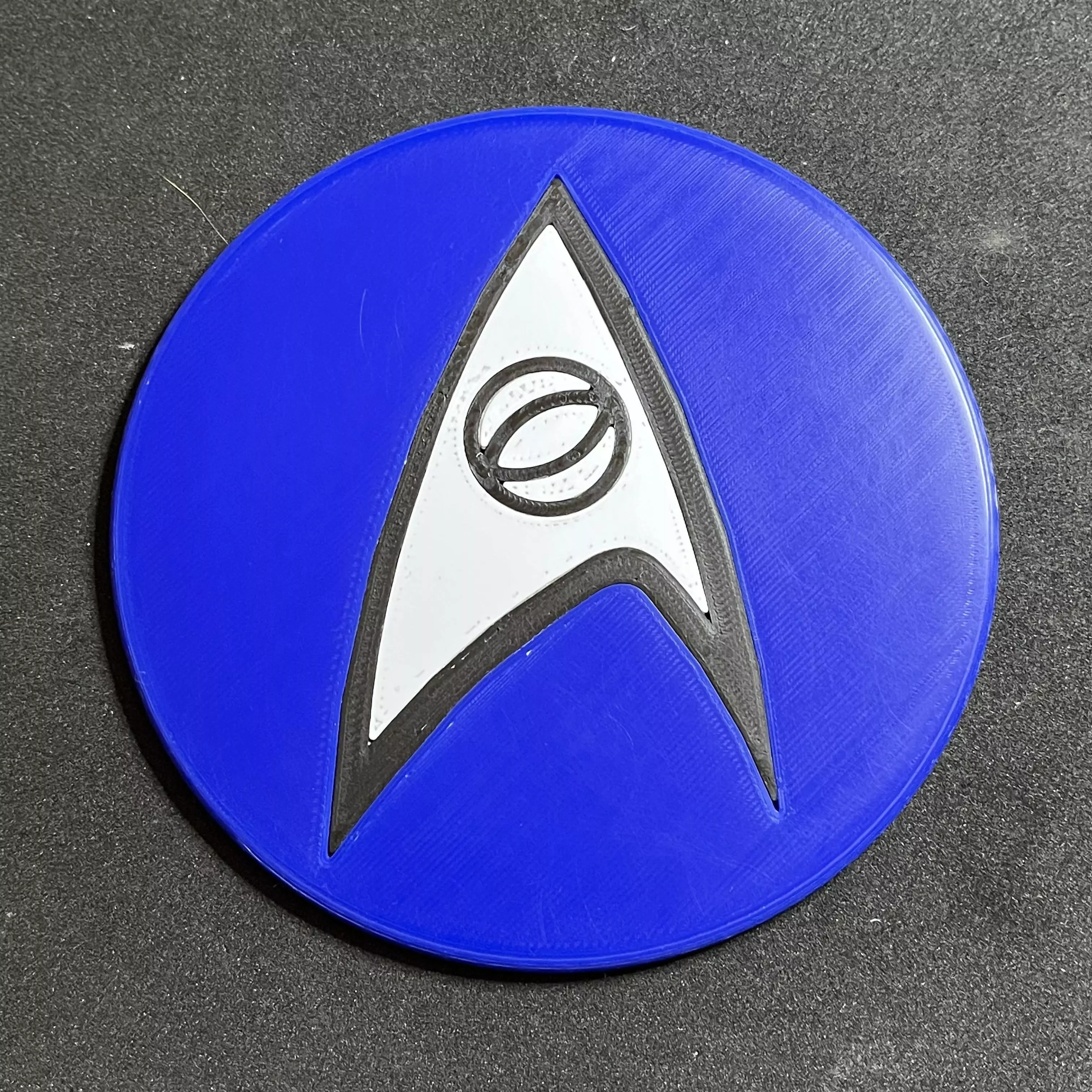 USS Enterprise Science Dept Coaster 3D print model_0
