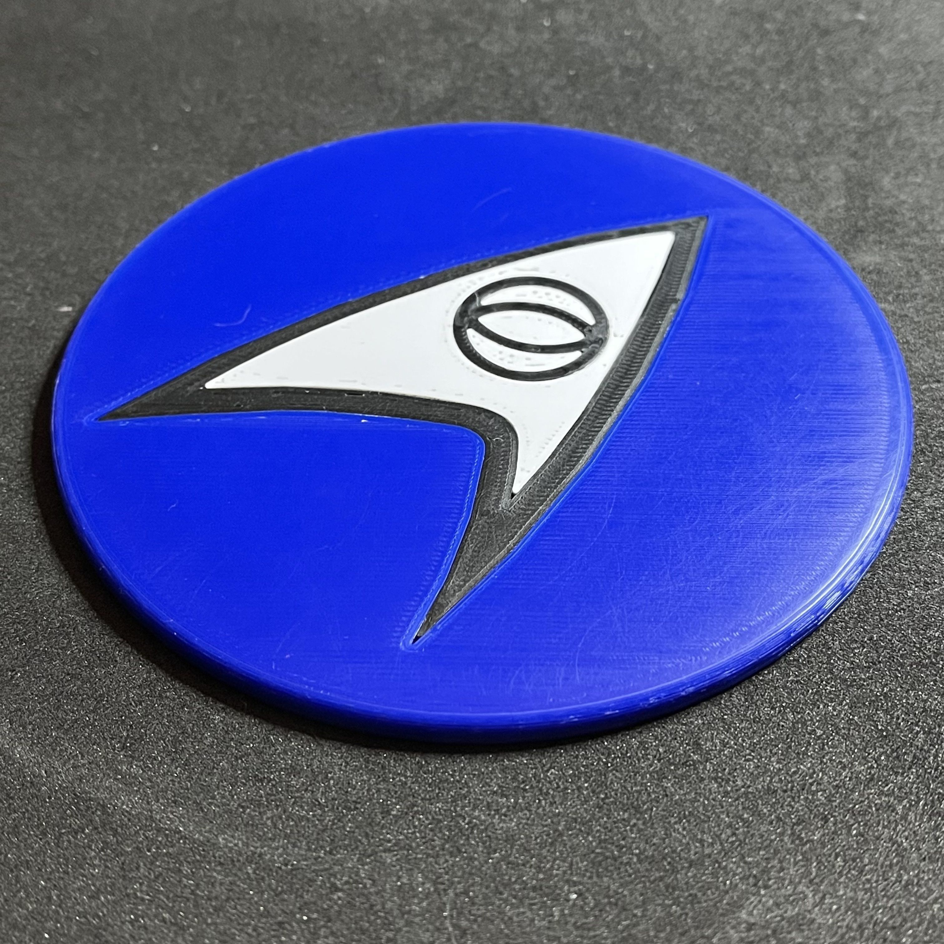 USS Enterprise Science Dept Coaster 3D print model_3