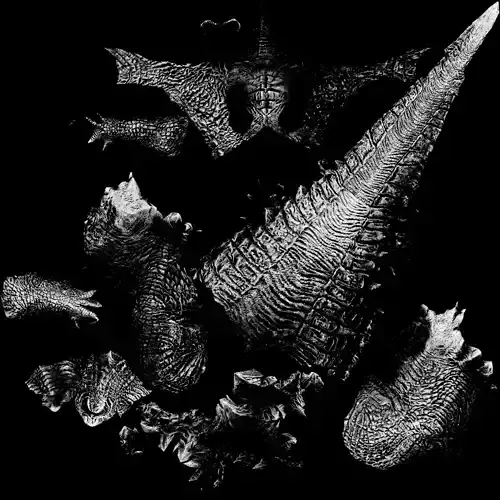 Godzilla 2014 Godzilla PS4 Free low-poly 3D model
