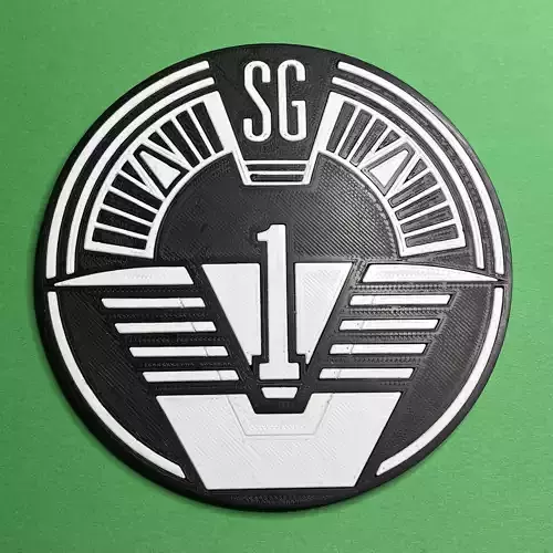 SG1 Uniform Patch Coaster