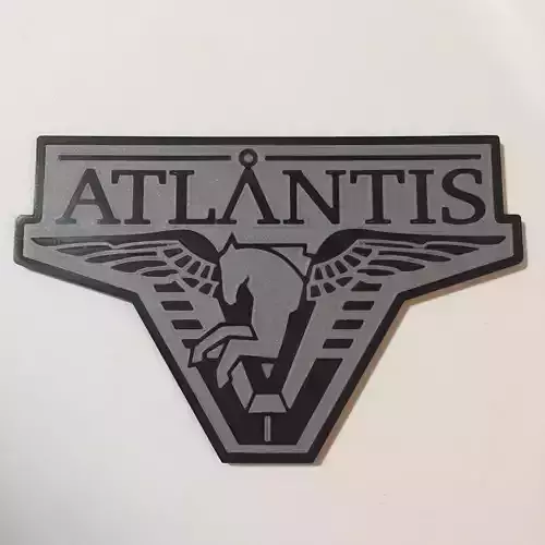SGC Atlantis Expedition Emblem Coaster