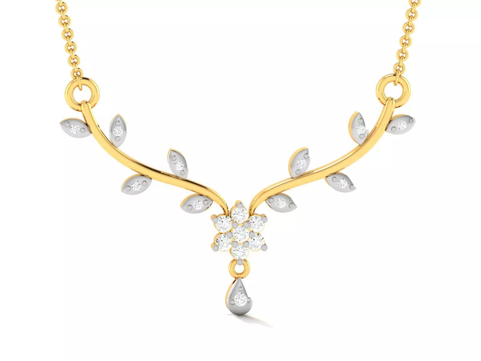 Women Necklace 3D print model_0