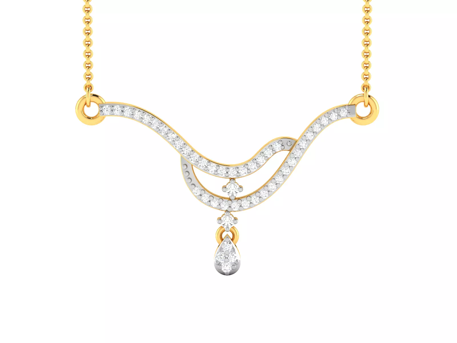 Women Necklace 3D print model_0