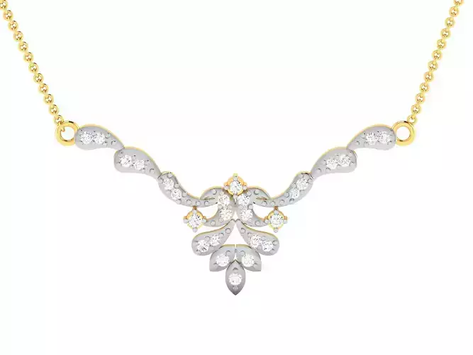 Women Necklace 3dm STL FBX OBJ Render Details