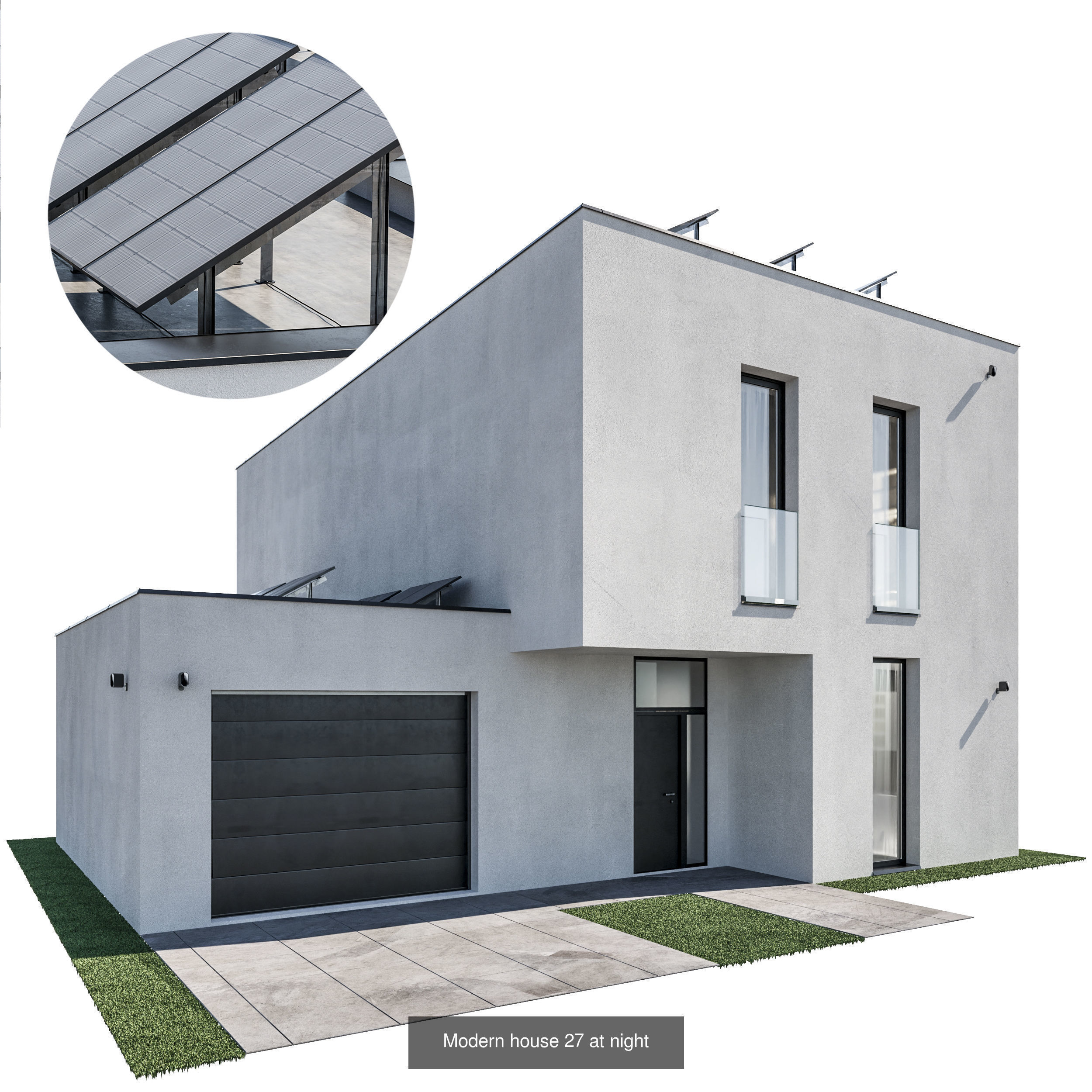 Vol 2 Modern Houses collection - 11 different houses _11