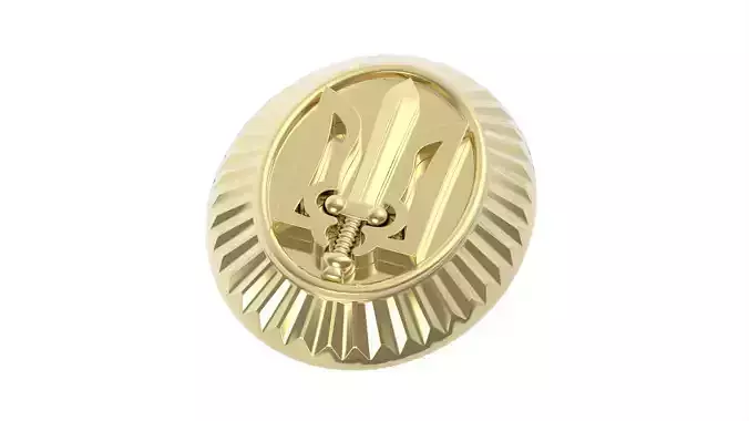 Cockade spartan shield wall plaque