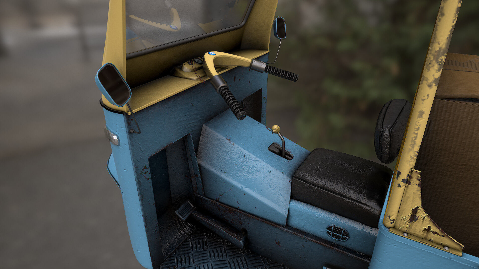 4K Japanese Midget Low-poly 3D model_4