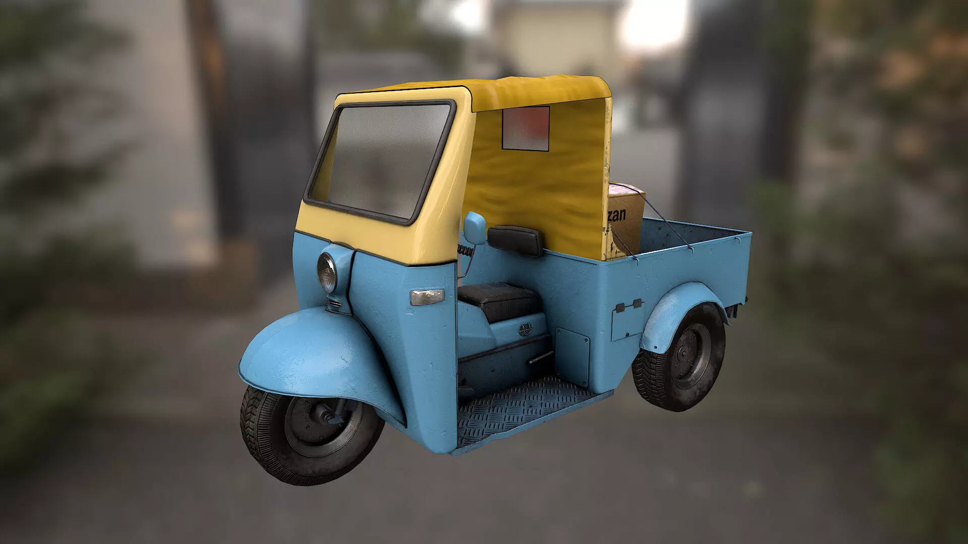 4K Japanese Midget Low-poly 3D model_0