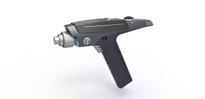 Phaser from Star Trek Strange New Worlds TV series 3D print model