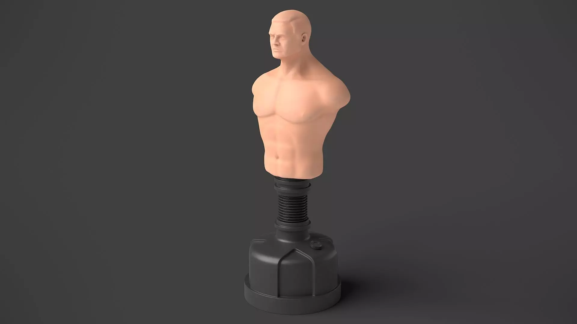Punching Mannequin 3D model
