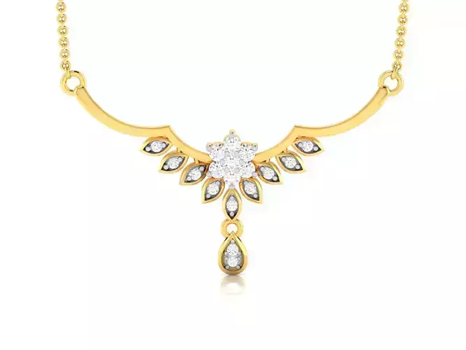 Women Necklace 3dm STL FBX OBJ Render Details