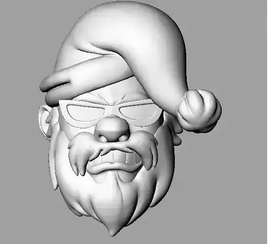 Santa Pendant 3D print model