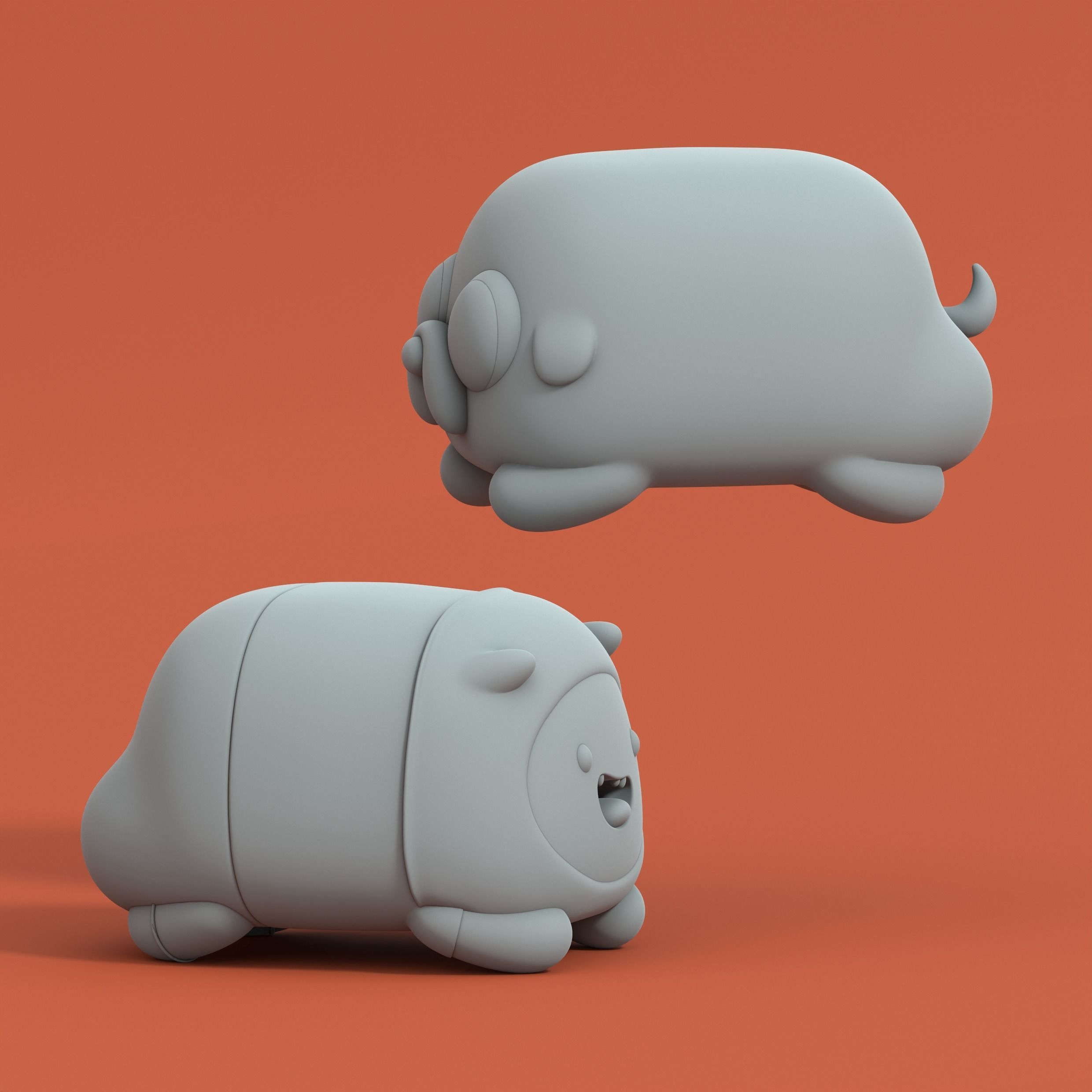 ADVENTURE TIME FANART - FINN AND JAKE 3D print model_6