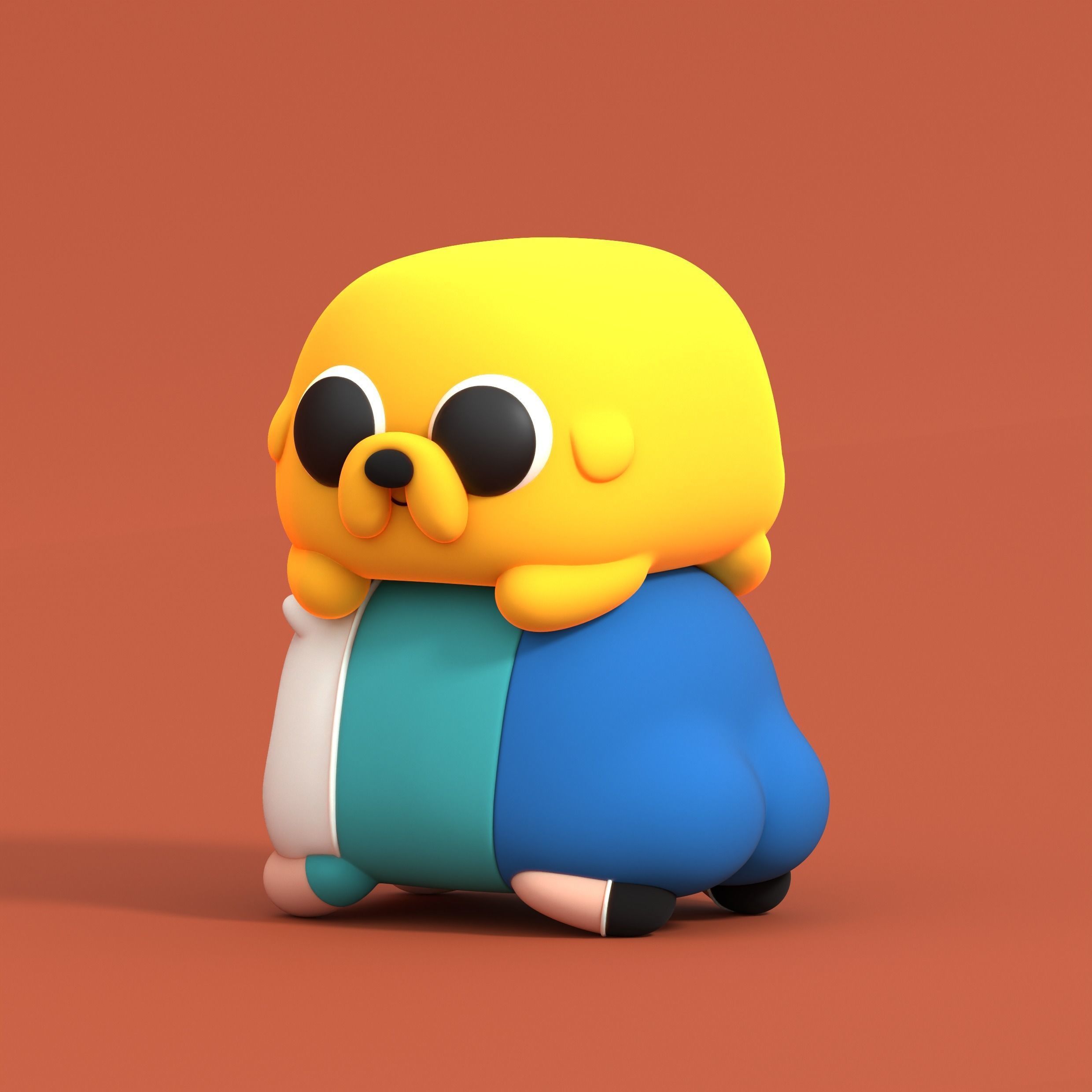 ADVENTURE TIME FANART - FINN AND JAKE 3D print model_5