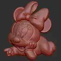 Minnie Mouse 3D print model