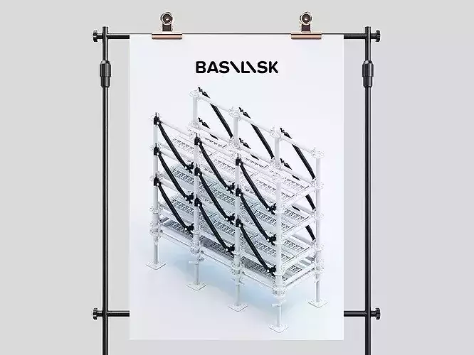 Basilisk - Shelf 3D model 2