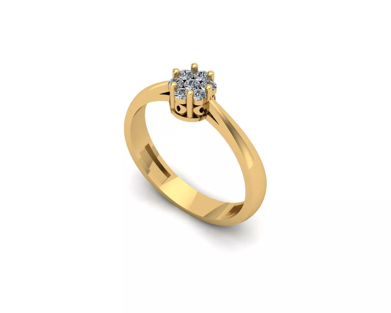 Jewelry ring 128 Free 3D print model