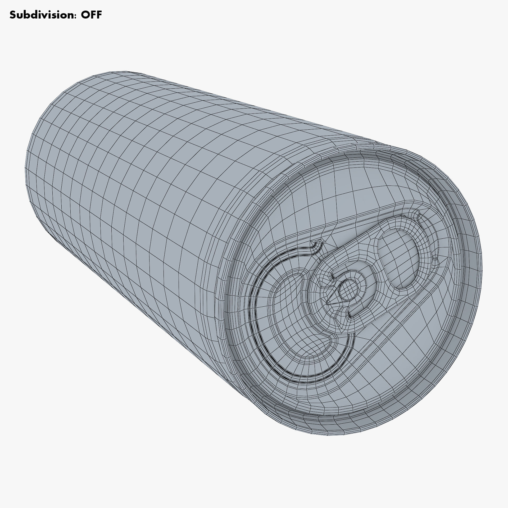 Aluminum Slim Can 250ml v 1 3D model_21