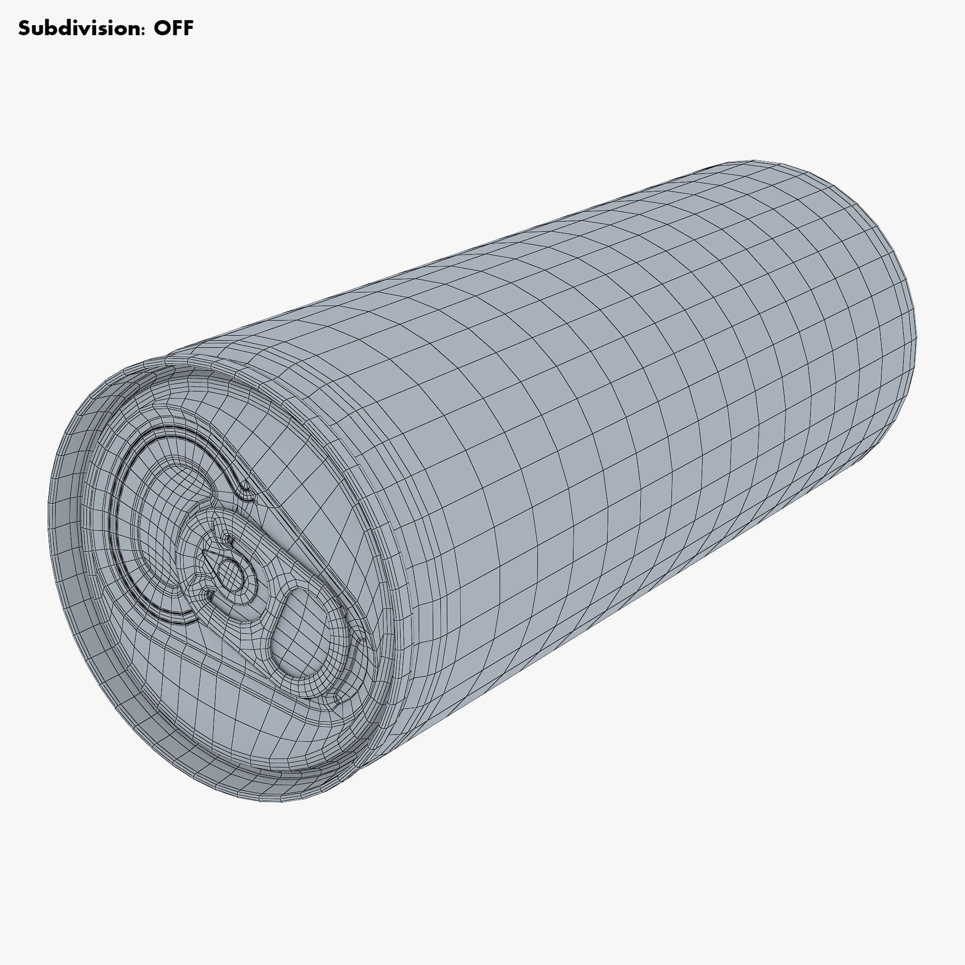 Aluminum Slim Can 250ml v 1 3D model_17