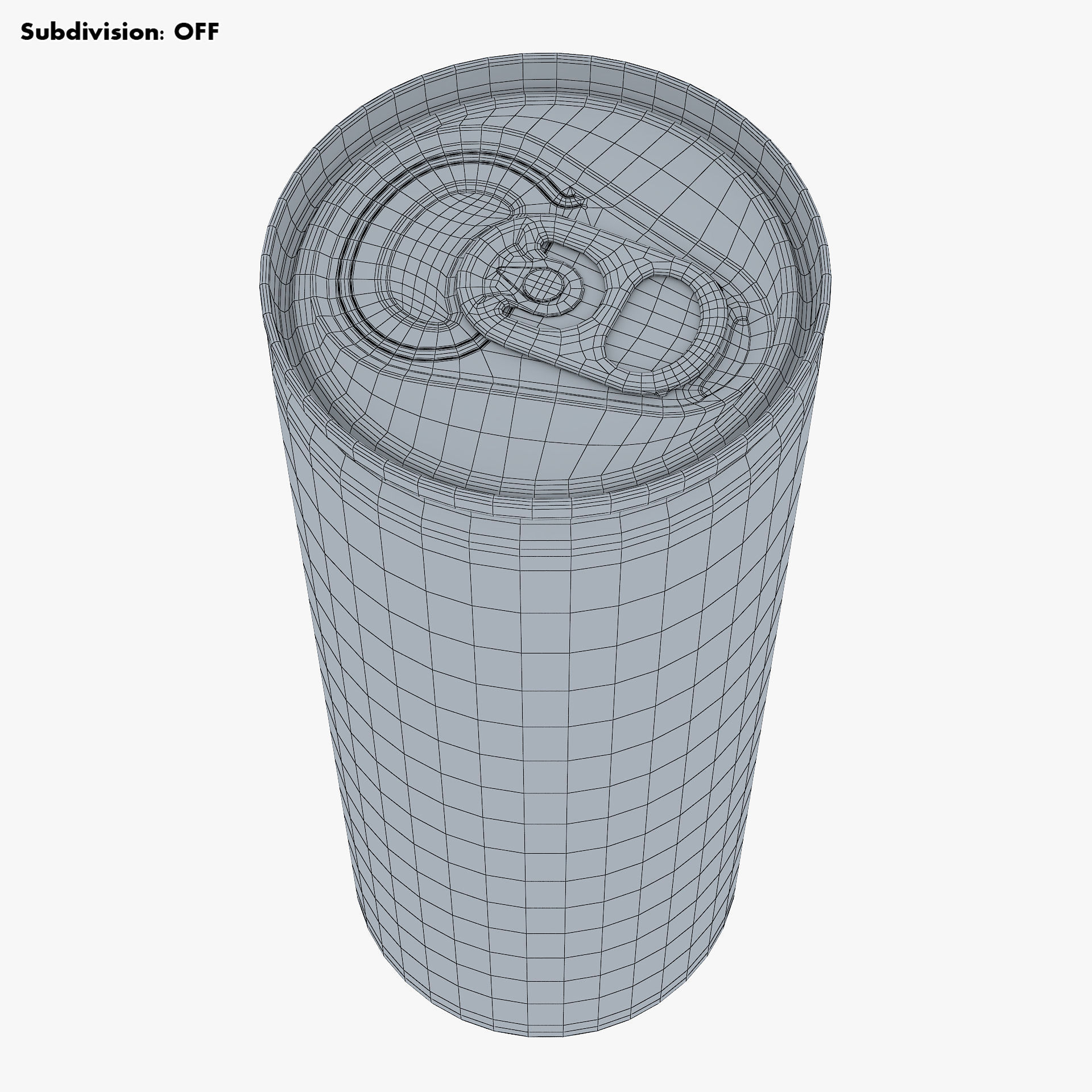 Aluminum Slim Can 250ml v 1 3D model_13