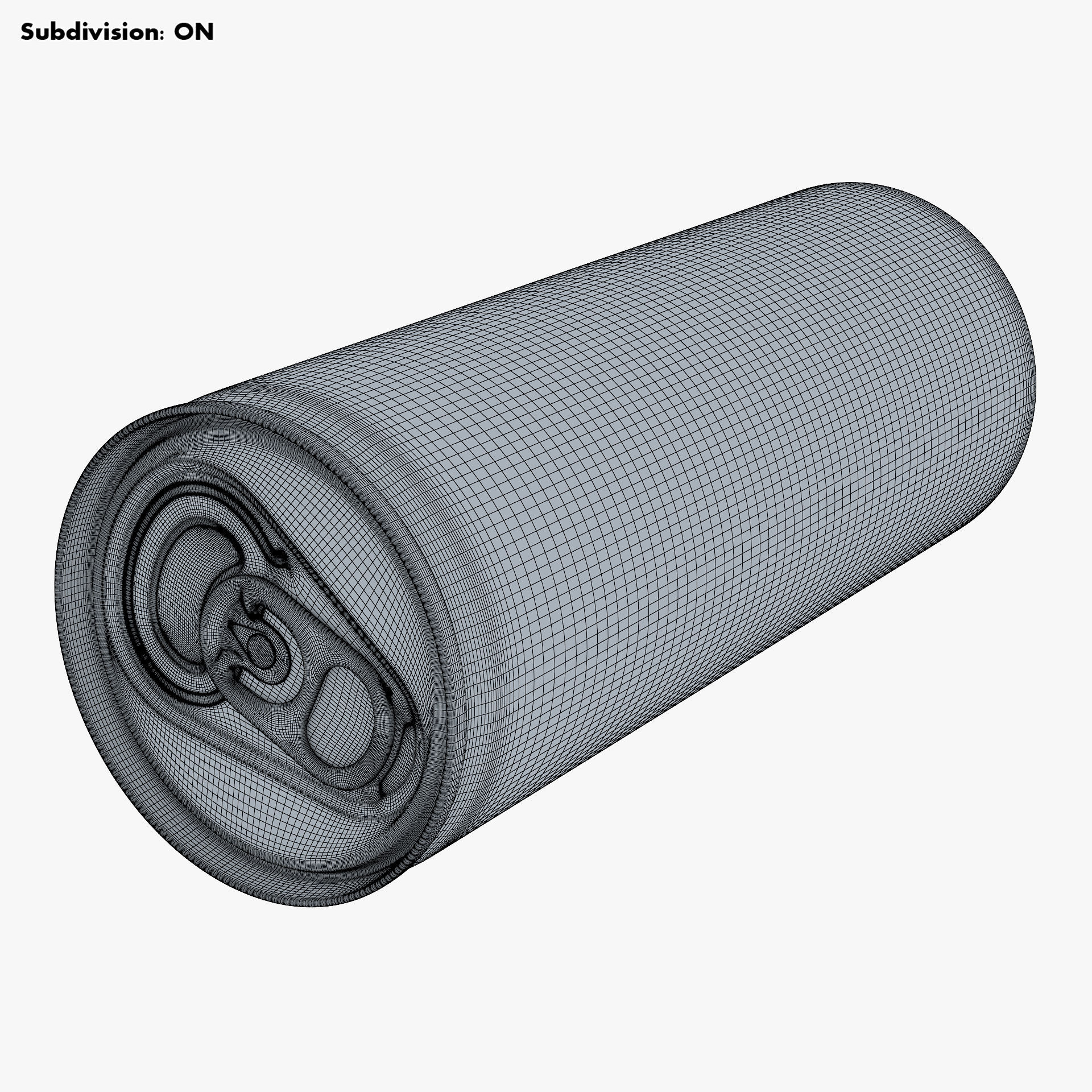 Aluminum Slim Can 250ml v 1 3D model_16