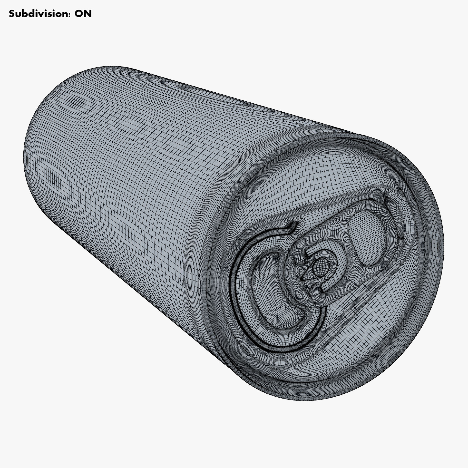 Aluminum Slim Can 250ml v 1 3D model_20