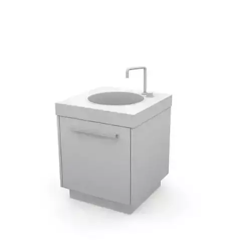 Retro Grey Sink