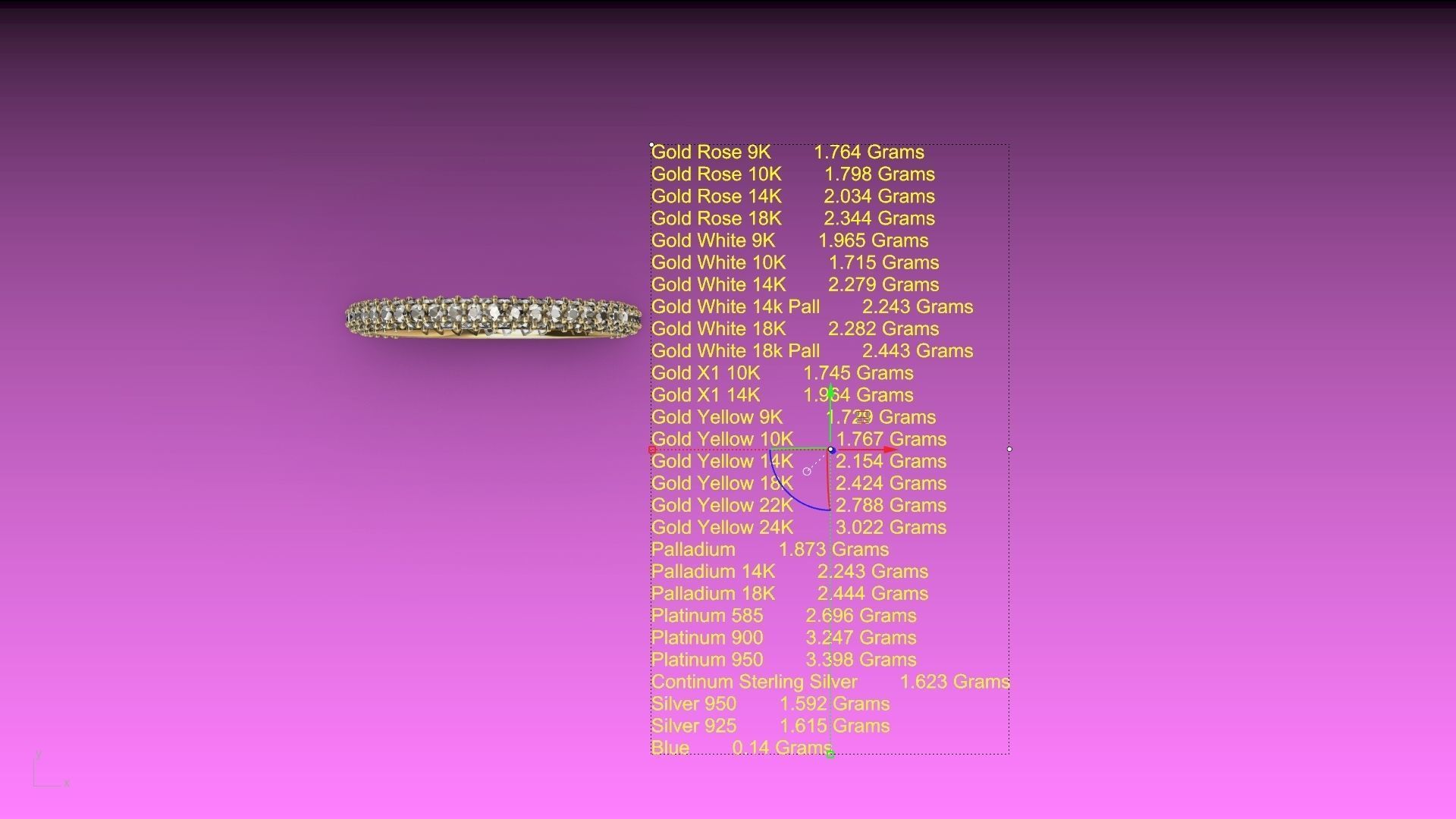 heart engraved diamond ring stl verified  3D print model_5